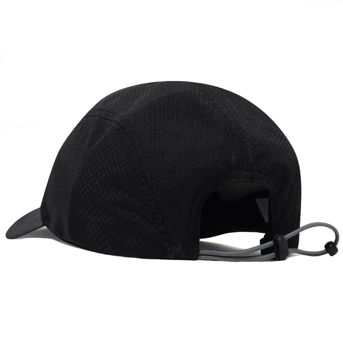 Butter Goods Stride 4 Panel Cap - Black - Image 2