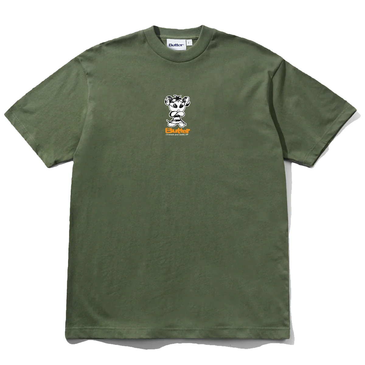 Butter Goods Vexed T-Shirt - Army Green