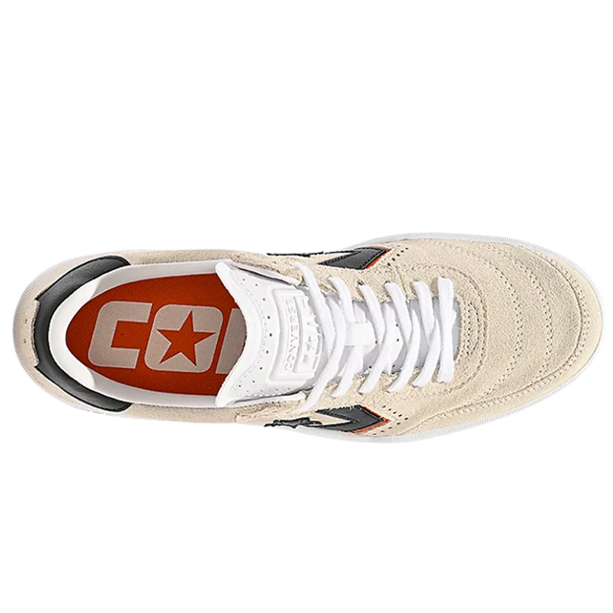 Converse Louie Lopez 2 - White/Navy/Orange - Image 3