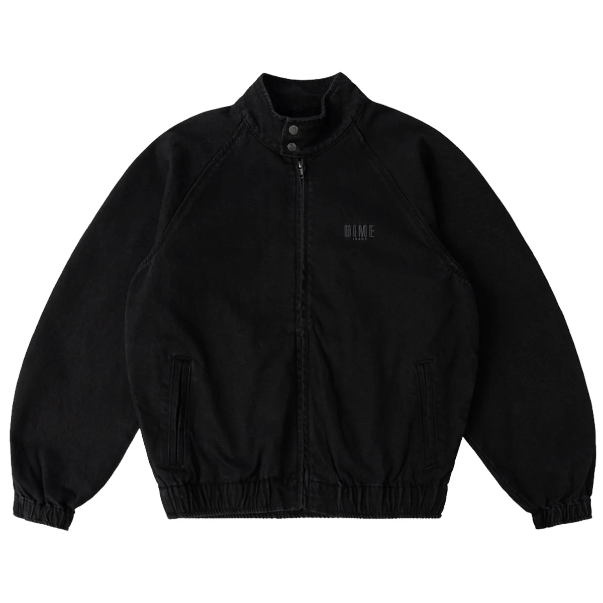 Dime Jeans Jacket - Black - Image 2