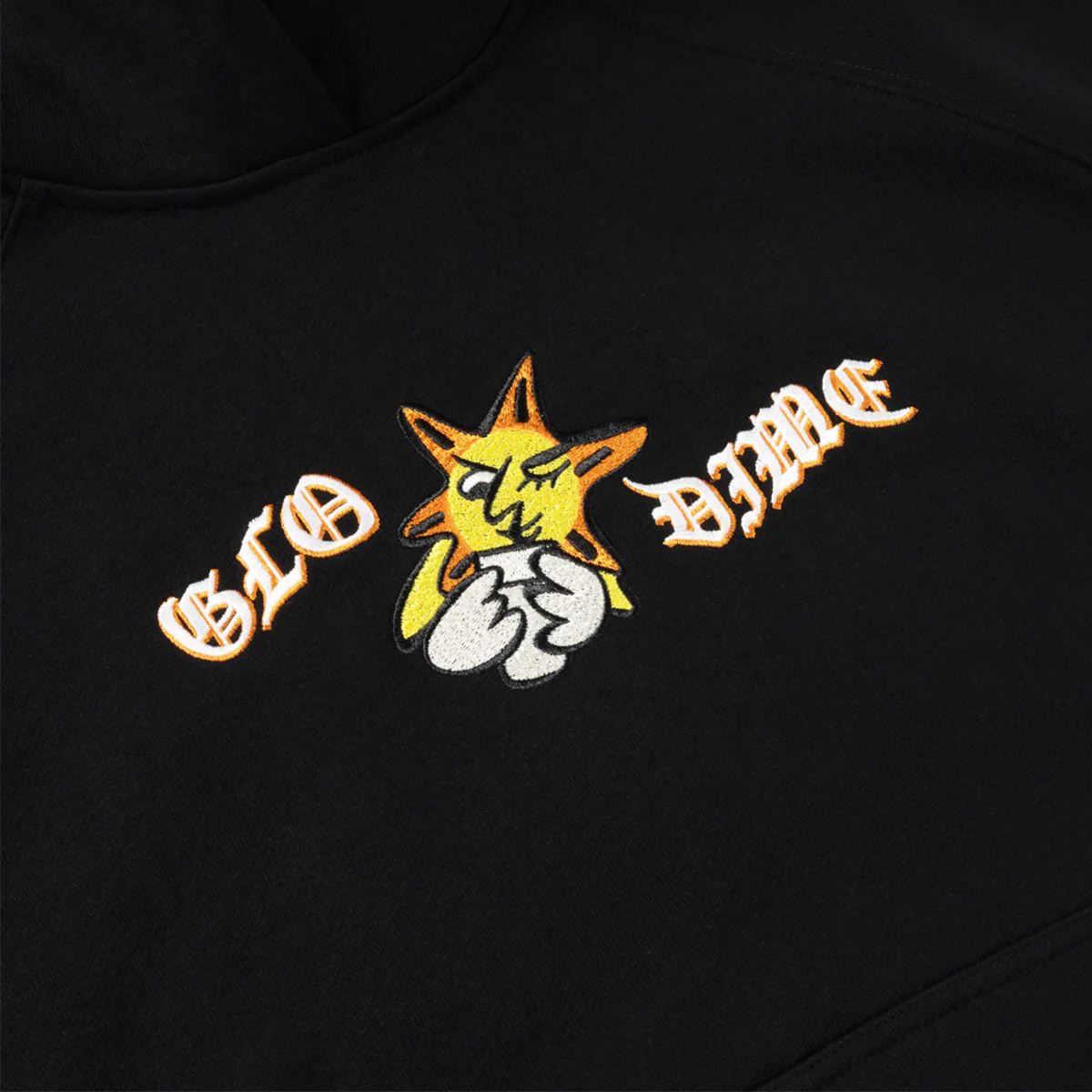 Dime X GLO Sun Hoodie - Black - Image 2