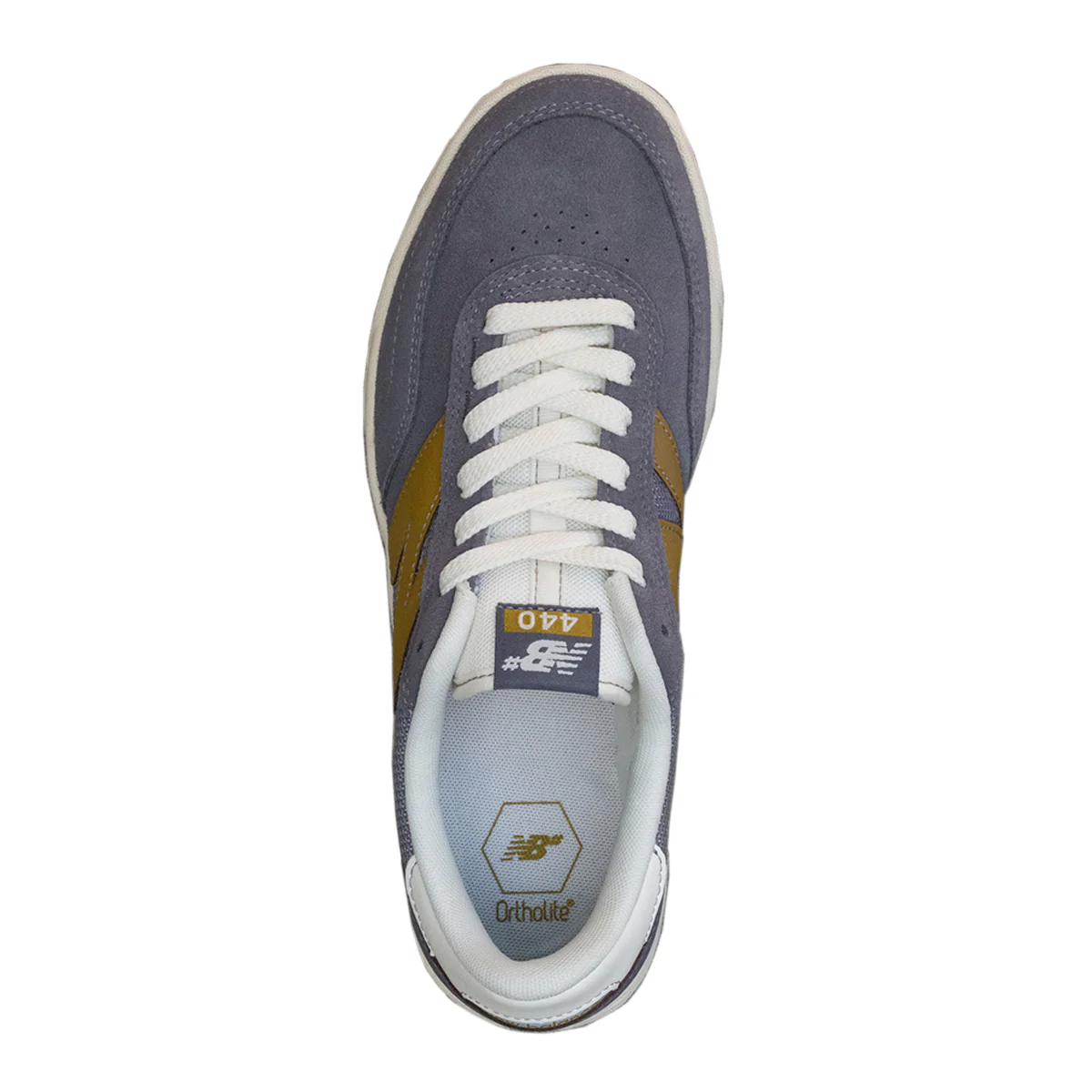 New Balance 440 V2 Wide - Grey/Green - Image 4