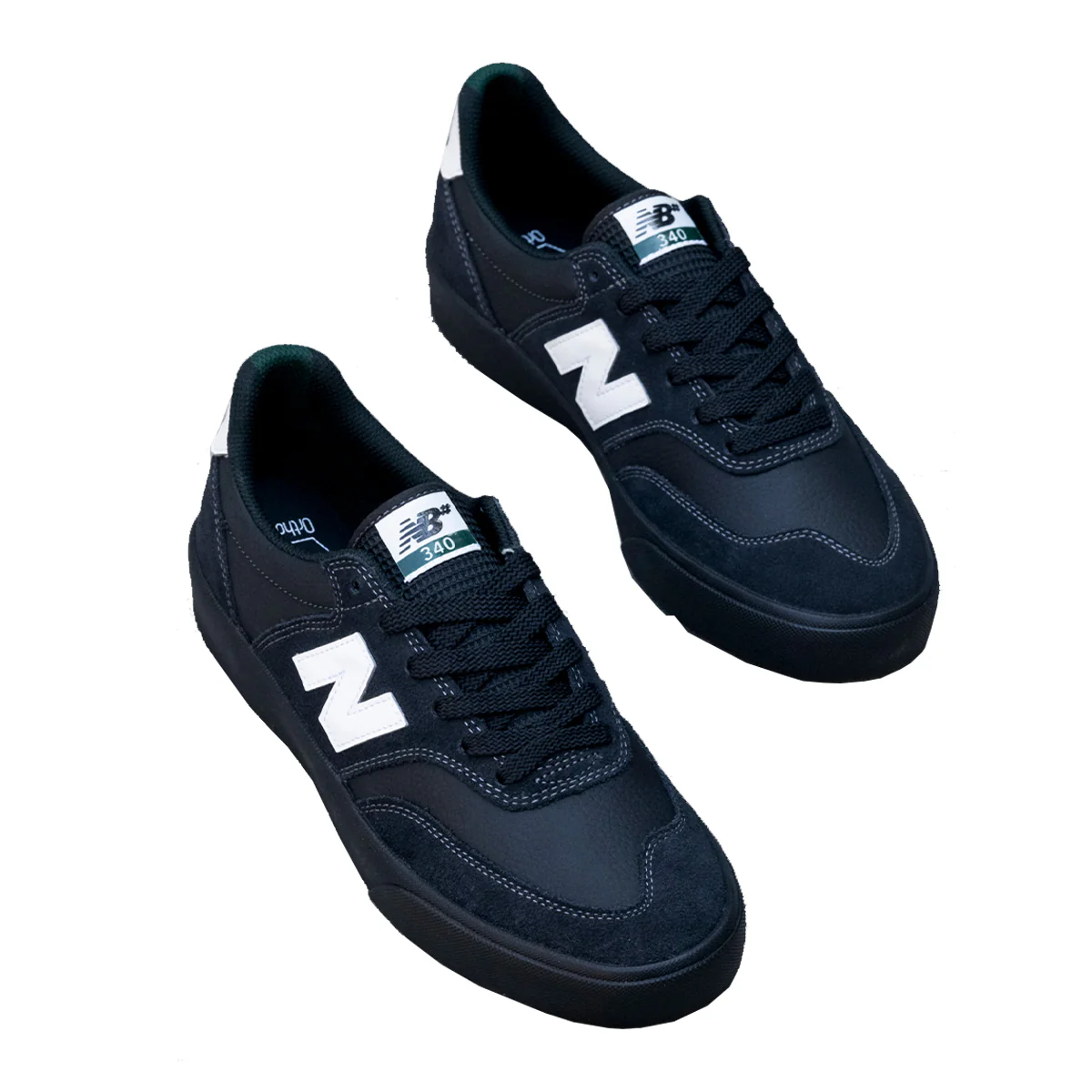 New Balance Numeric 340 - Black/White - Image 2