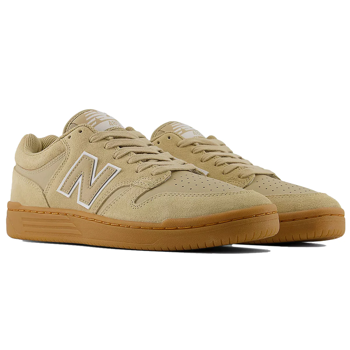 New Balance Numeric 480 - Beige/Gum - Image 2