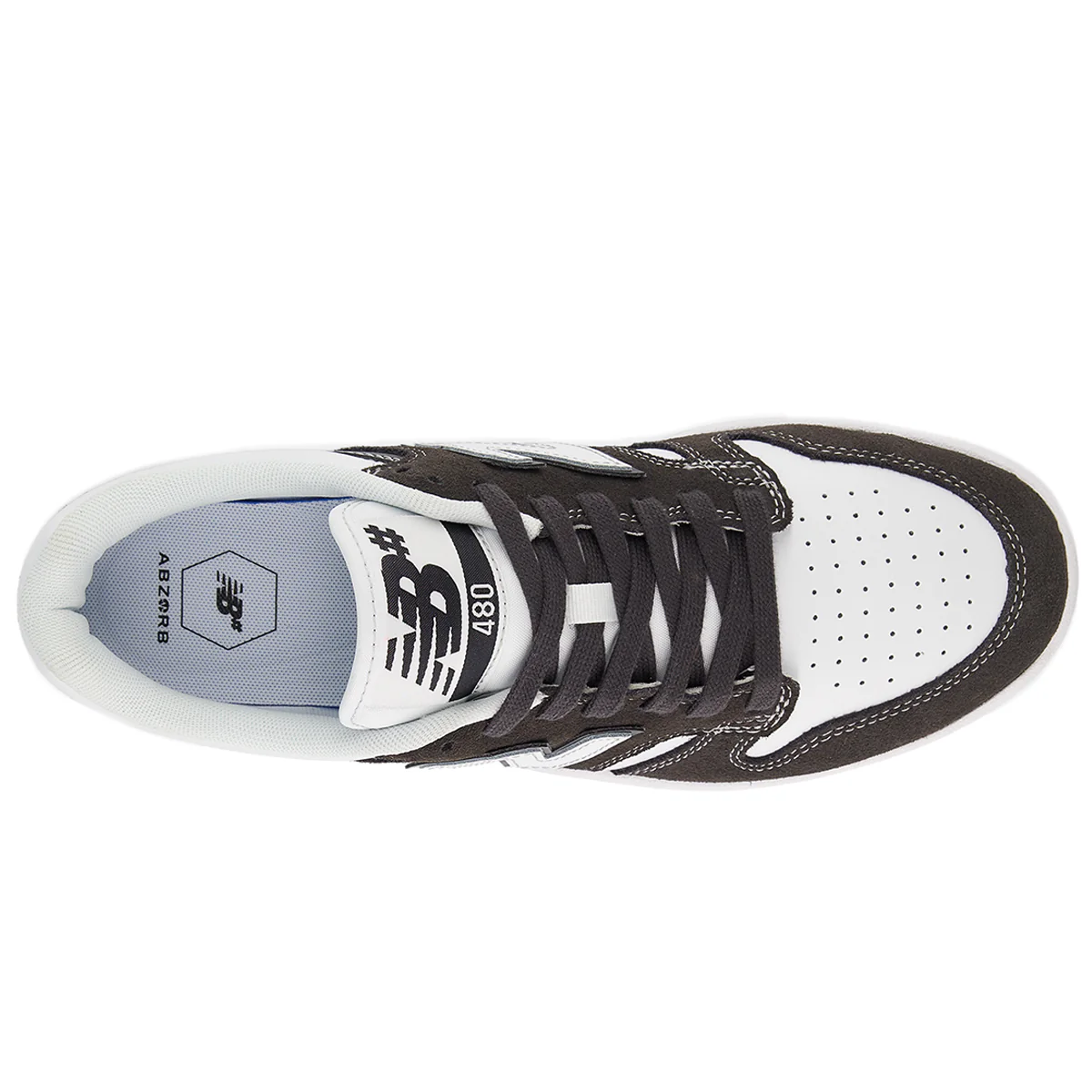 New Balance Numeric 480 - Charcoal/White - Image 4