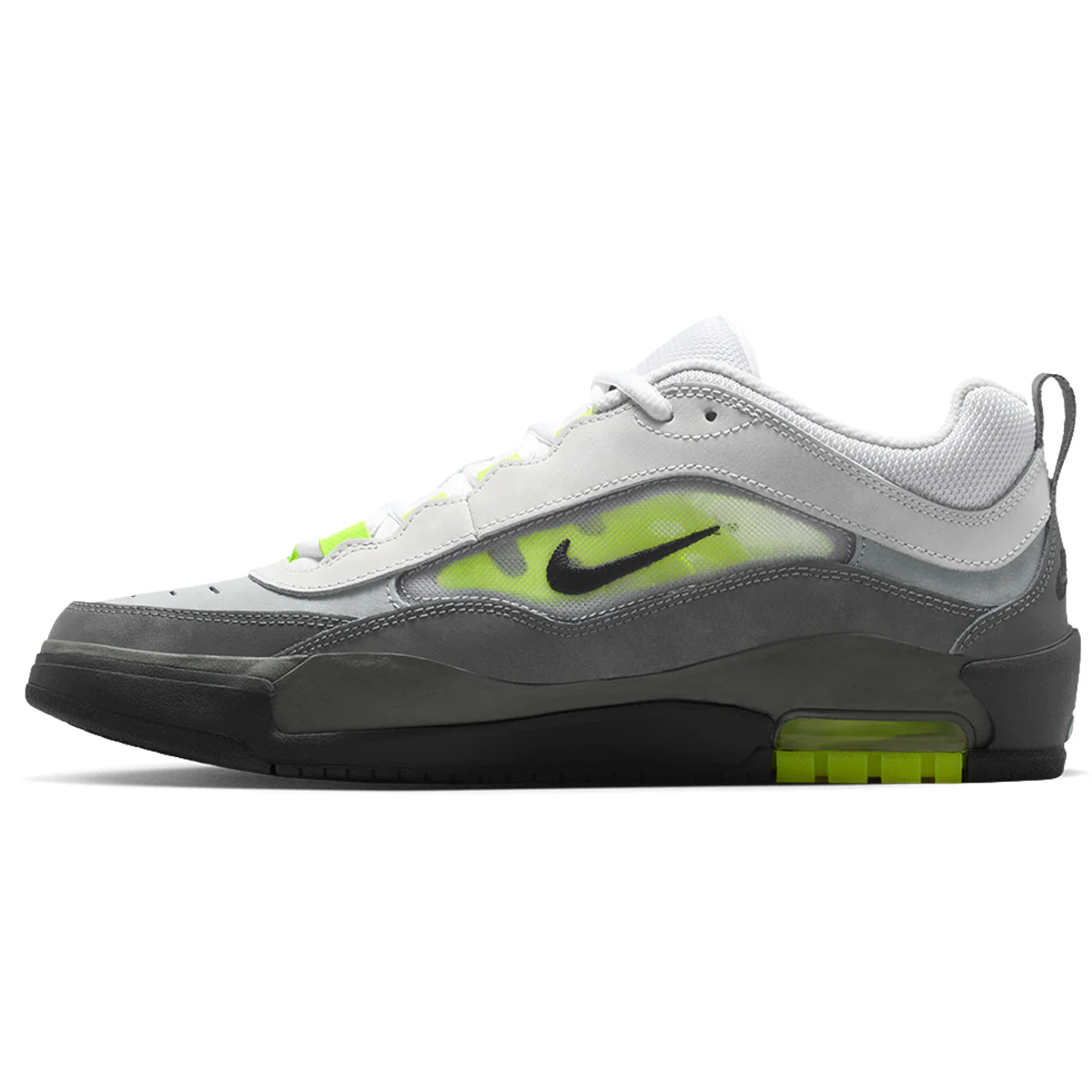 Nike SB Air Max Ishod - Black/Neon Yellow - Image 3