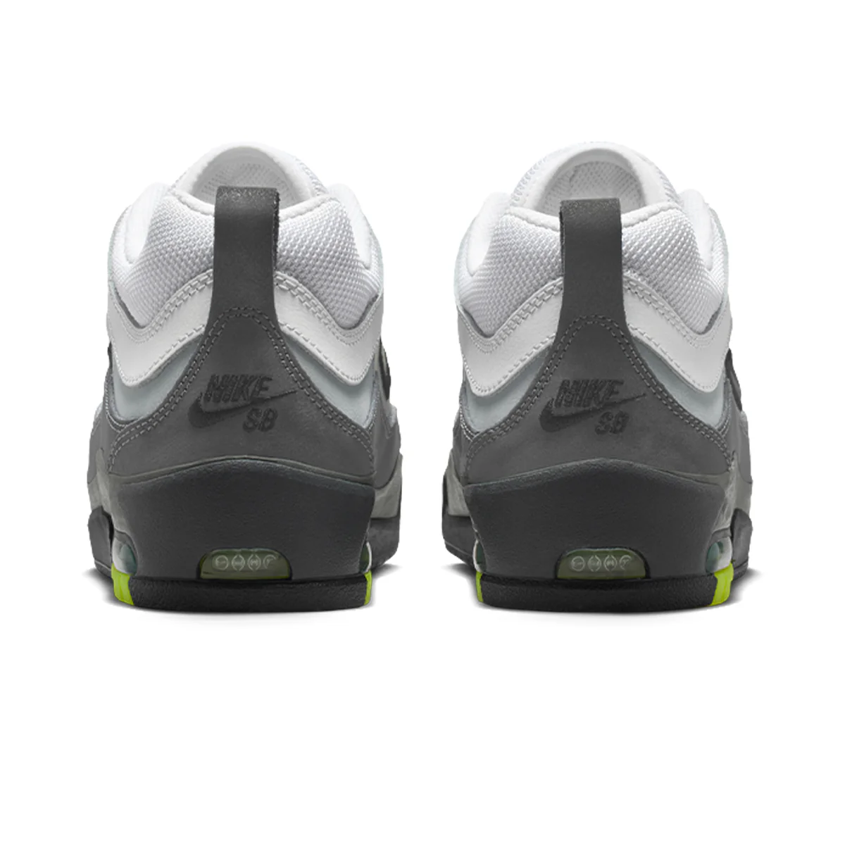 Nike SB Air Max Ishod - Black/Neon Yellow - Image 4