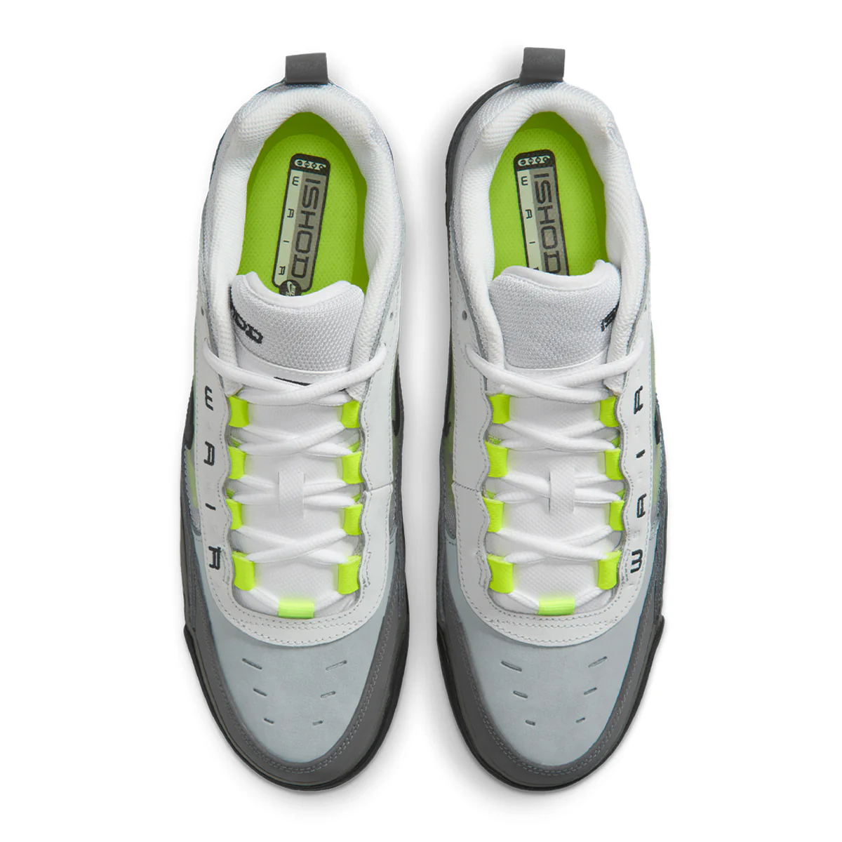 Nike SB Air Max Ishod - Black/Neon Yellow - Image 5