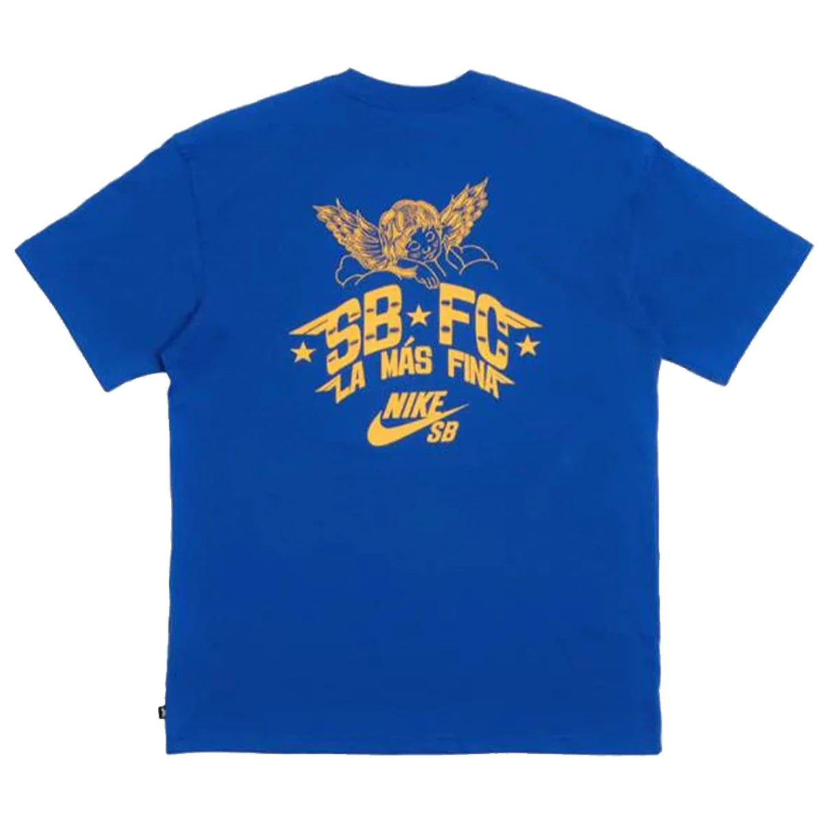 Nike SB Club 58 T-Shirt - Blue - Image 2