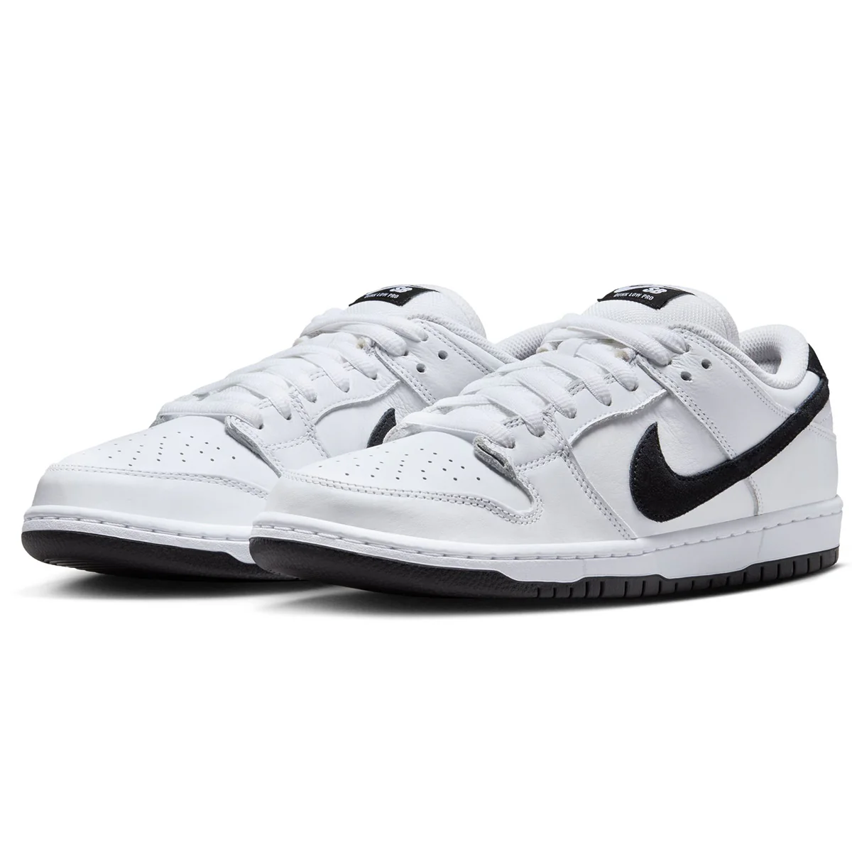 Nike SB Dunk Low - White/Black - Image 2