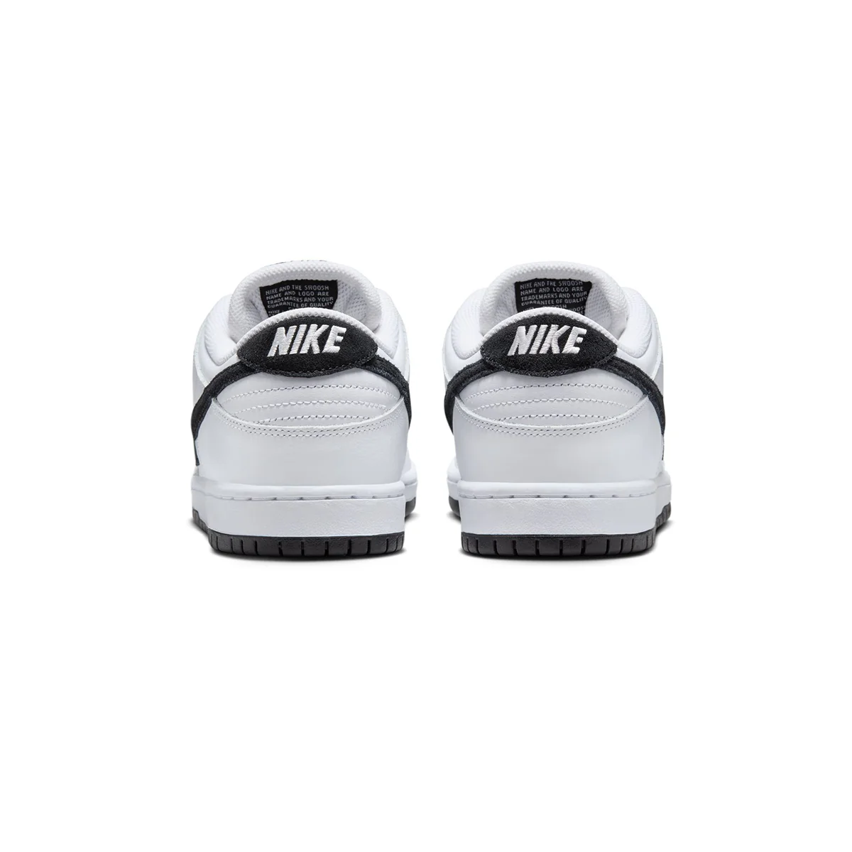 Nike SB Dunk Low - White/Black - Image 3