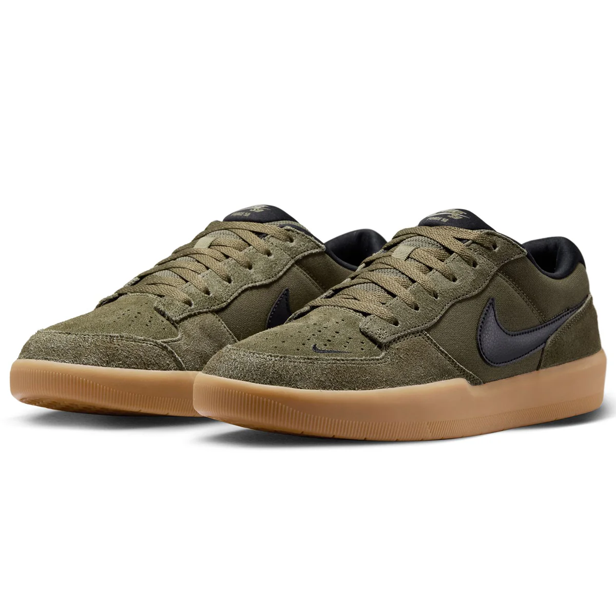 Nike SB Force 58 - Olive/Gum - Image 2