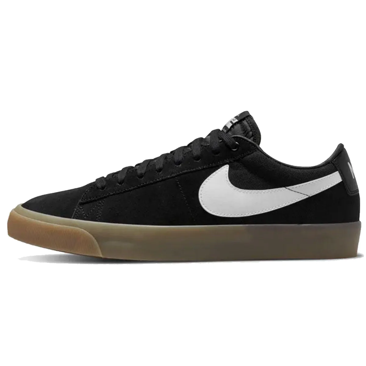 Nike SB GT Blazer - Black/Gum - Image 3
