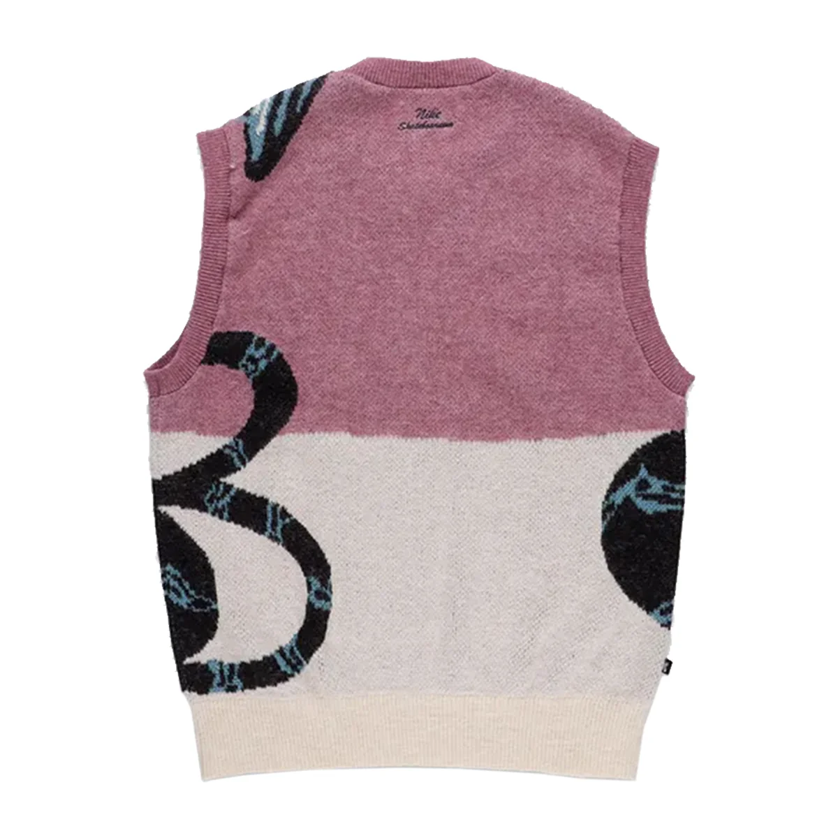 Nike SB Snake Sweater Vest - Plum Dust - Image 2