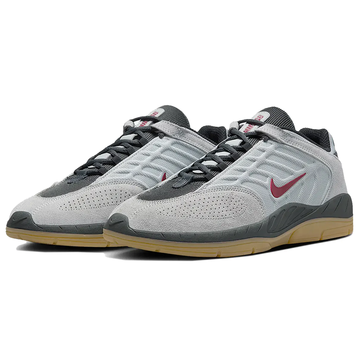 Nike SB Vertebrae - Smoke Grey/Team Red - Image 2