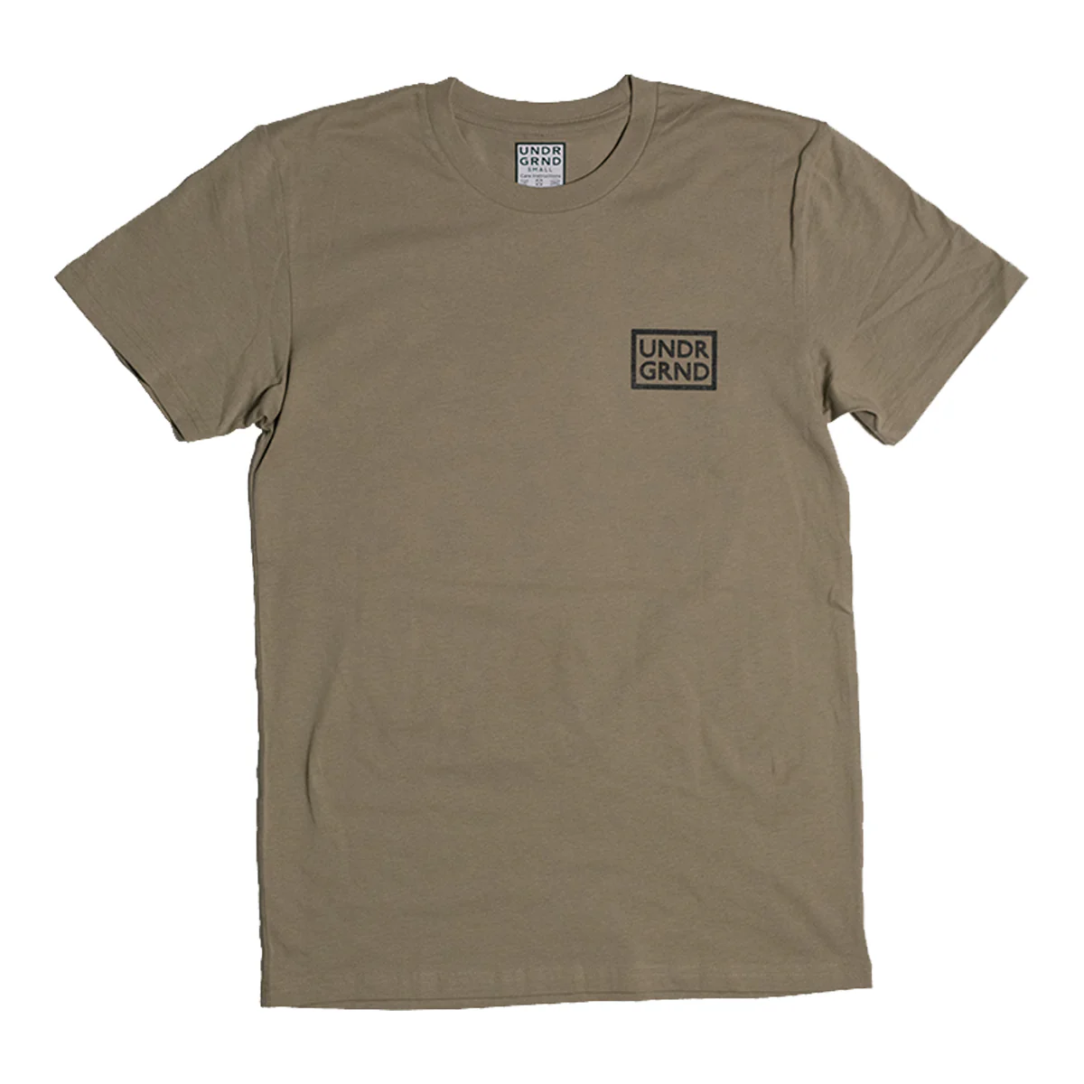 Underground Box Logo T-Shirt - Eucalyptus