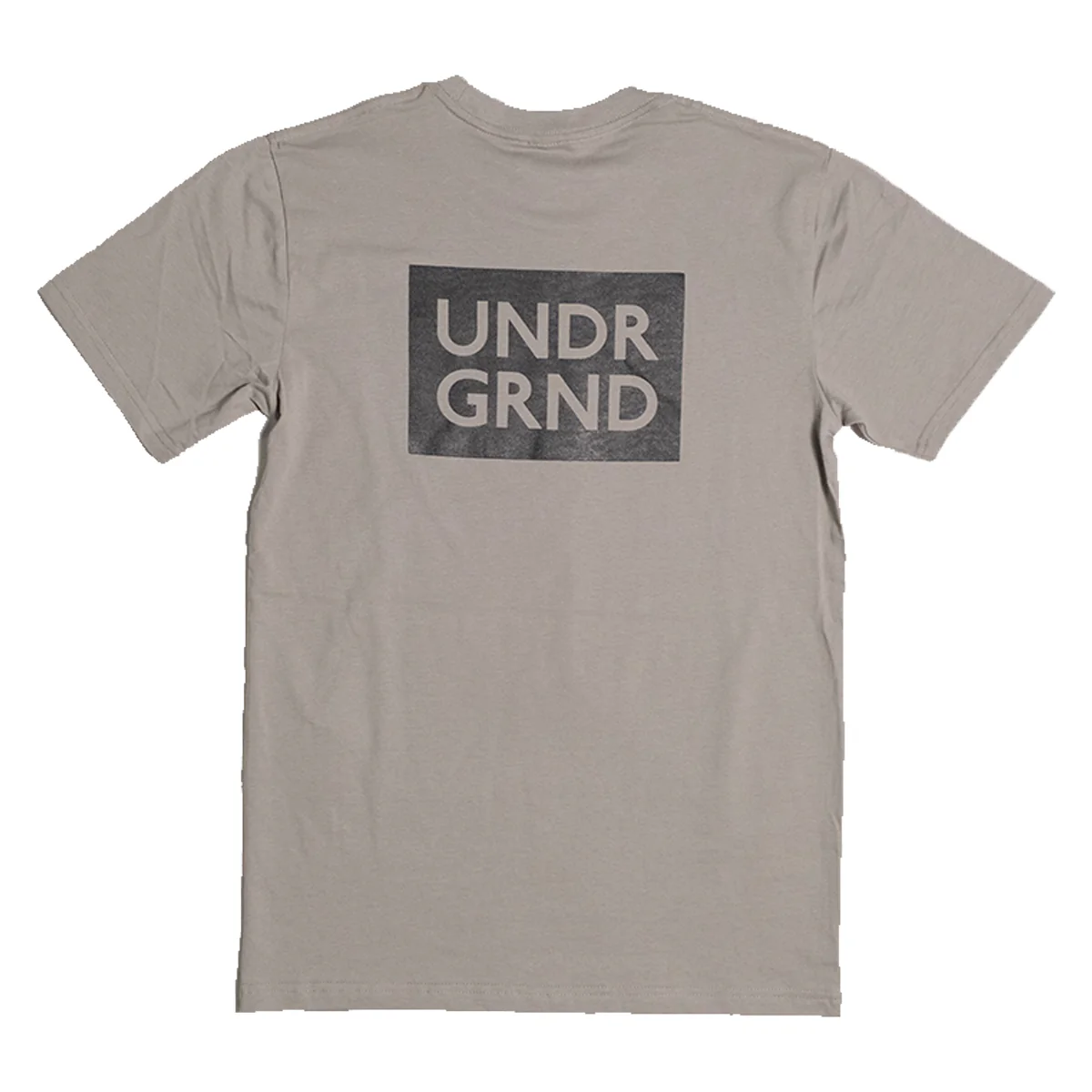 Underground Box Logo T-Shirt - Granite Grey - Image 2