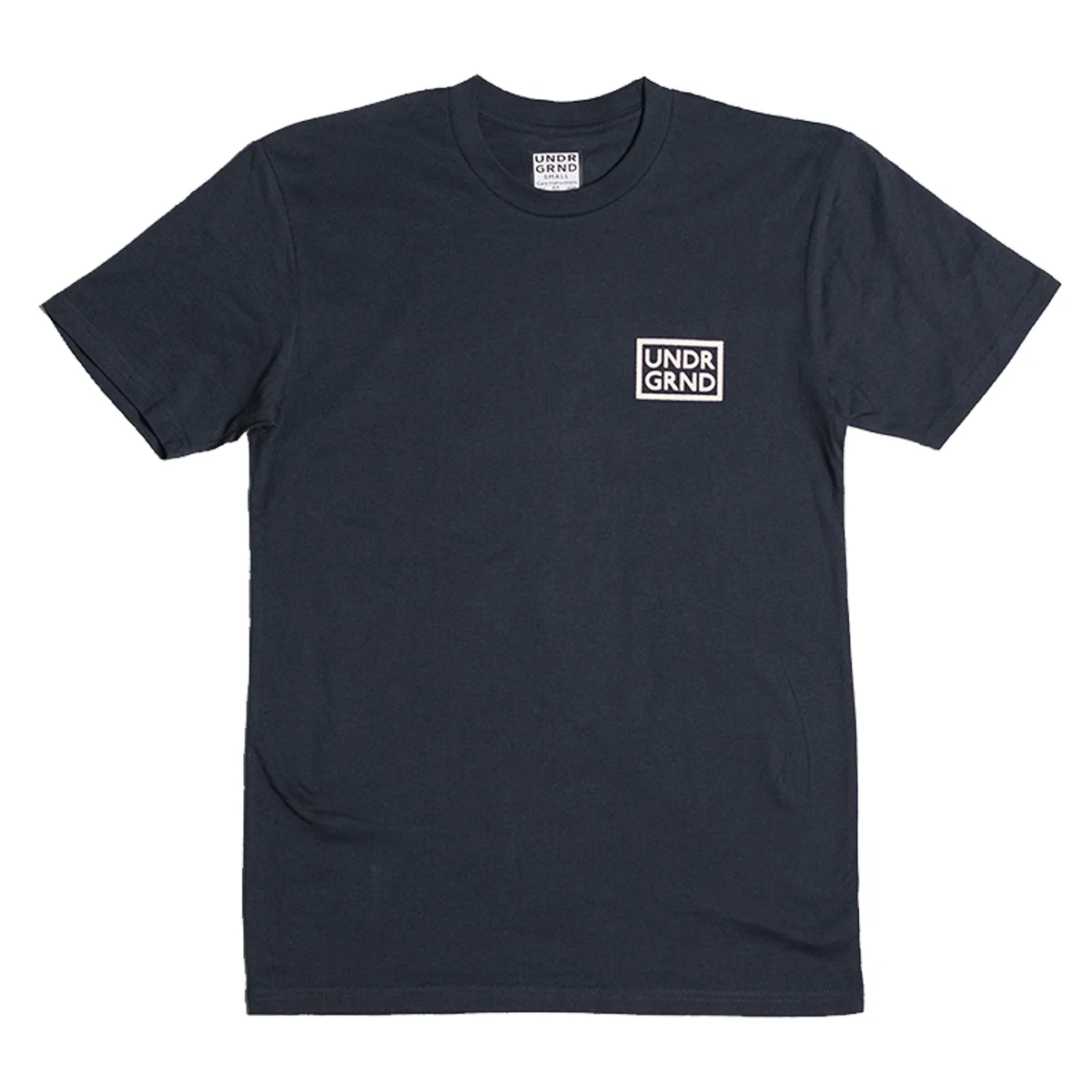 Underground Box Logo T-Shirt - Navy