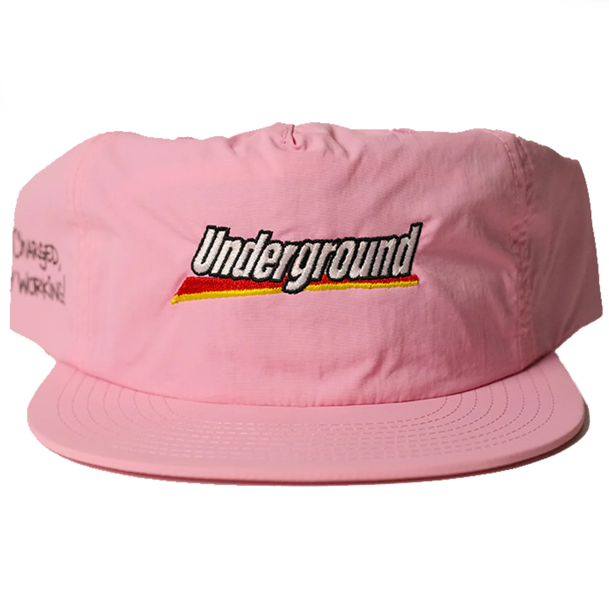 Underground "Fully Charged" Surf Hat - Powder Pink
