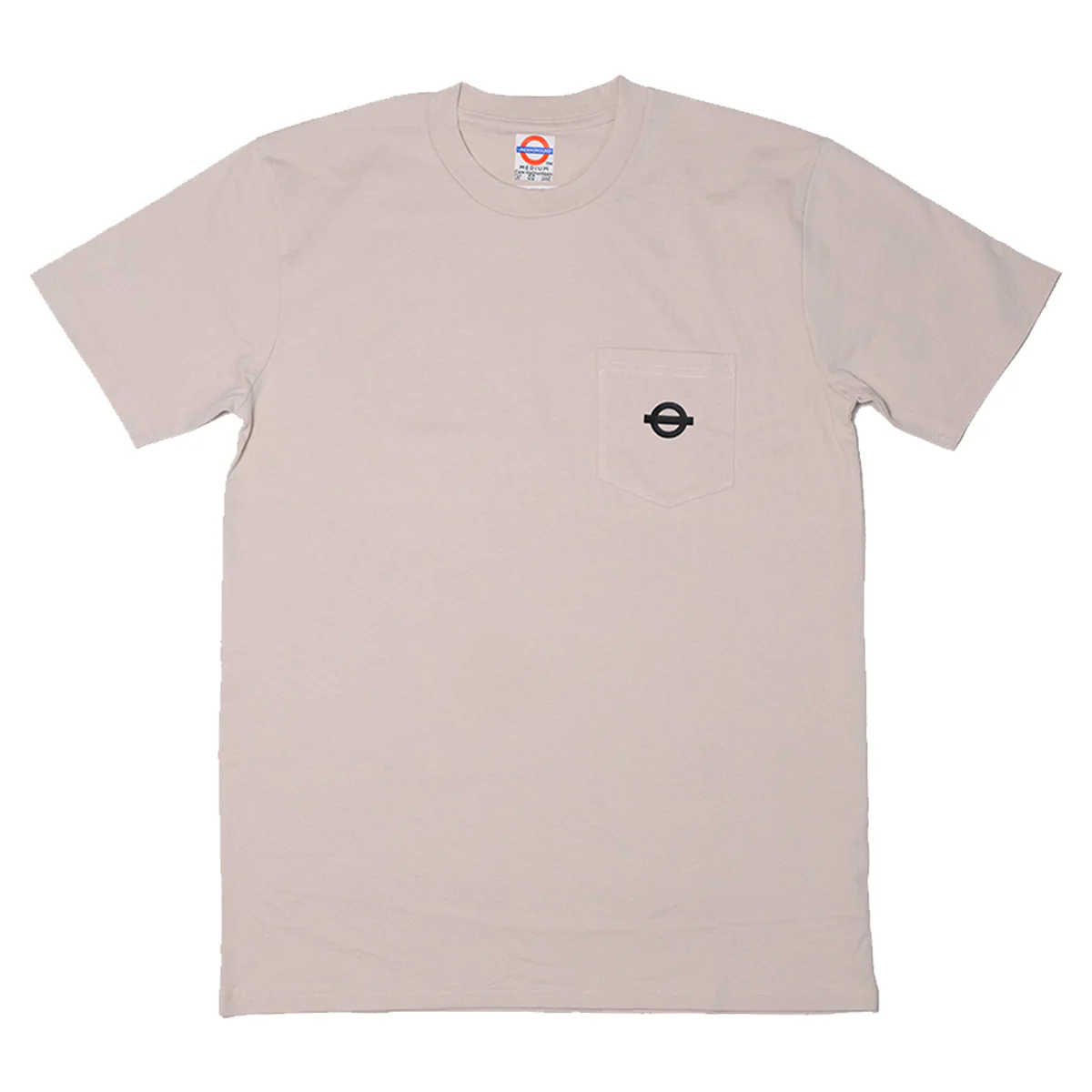 Underground Roundel Logo Pocket T - Bone
