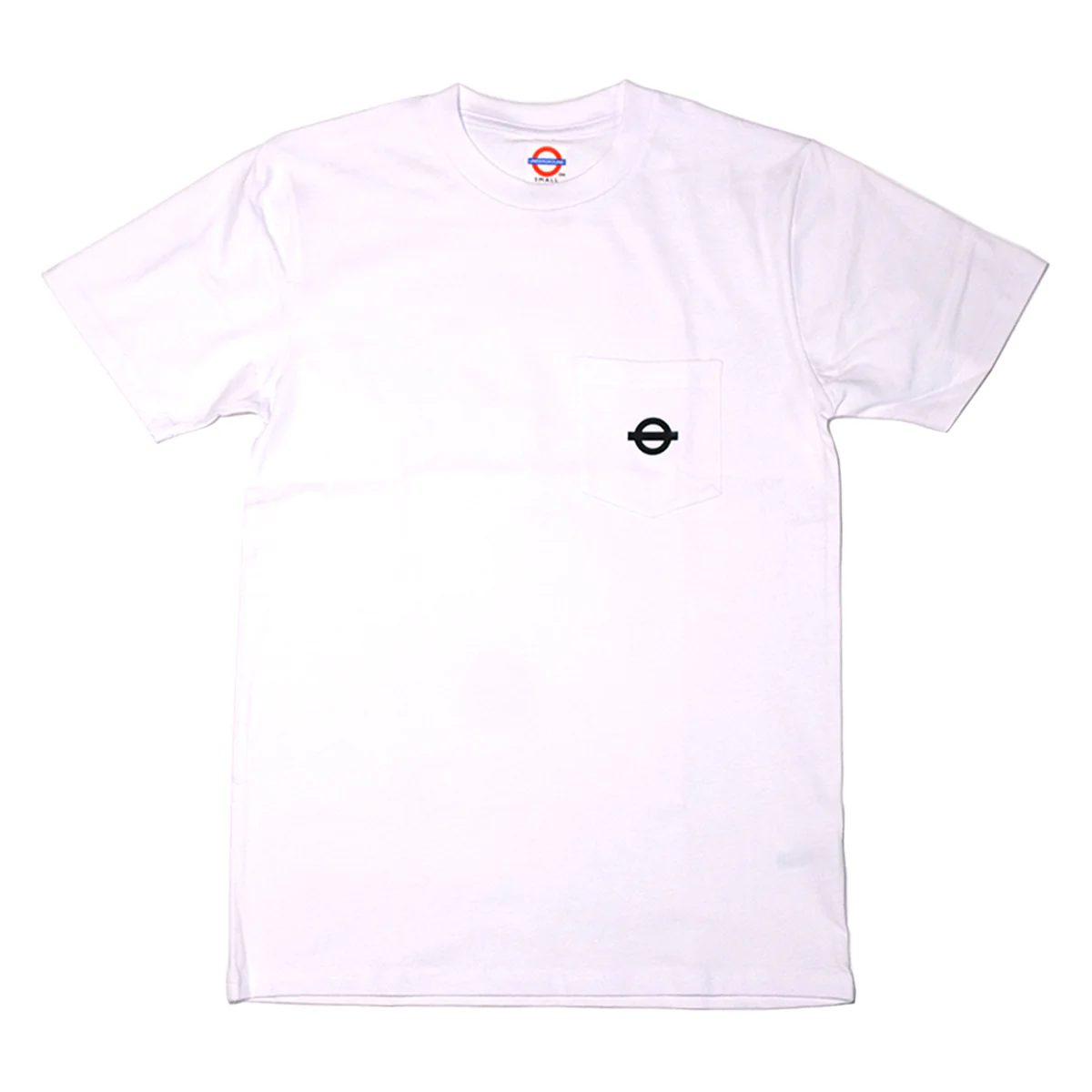 Underground Roundel Logo Pocket T - White