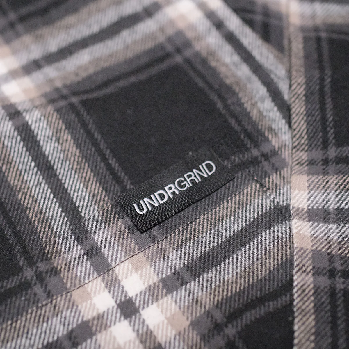 Underground Worker Flannel - Black - Image 2