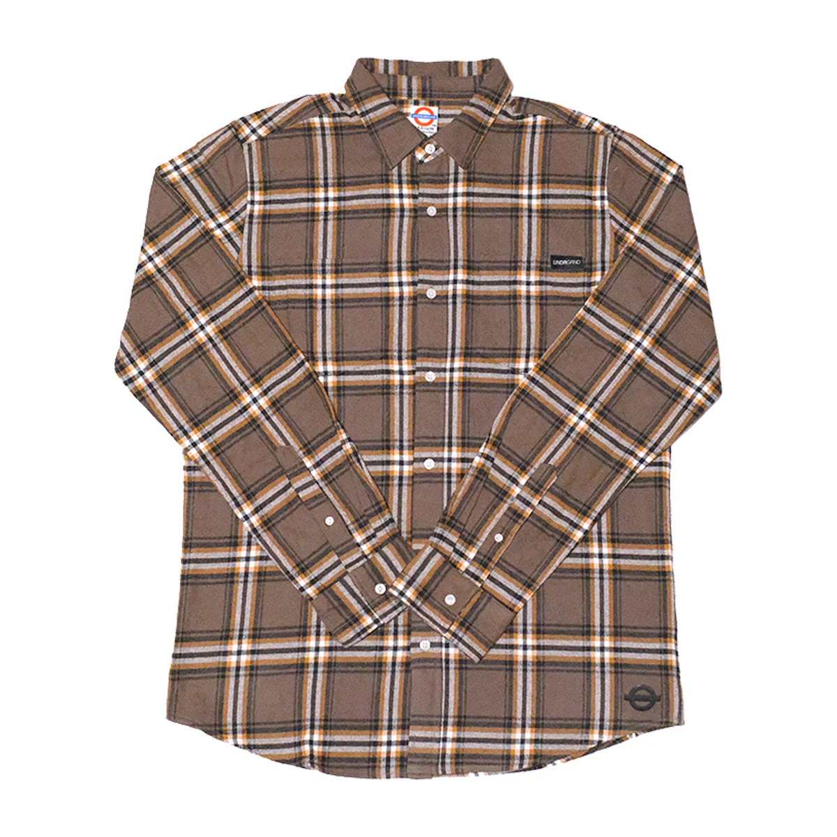 Underground Worker Flannel - Brown