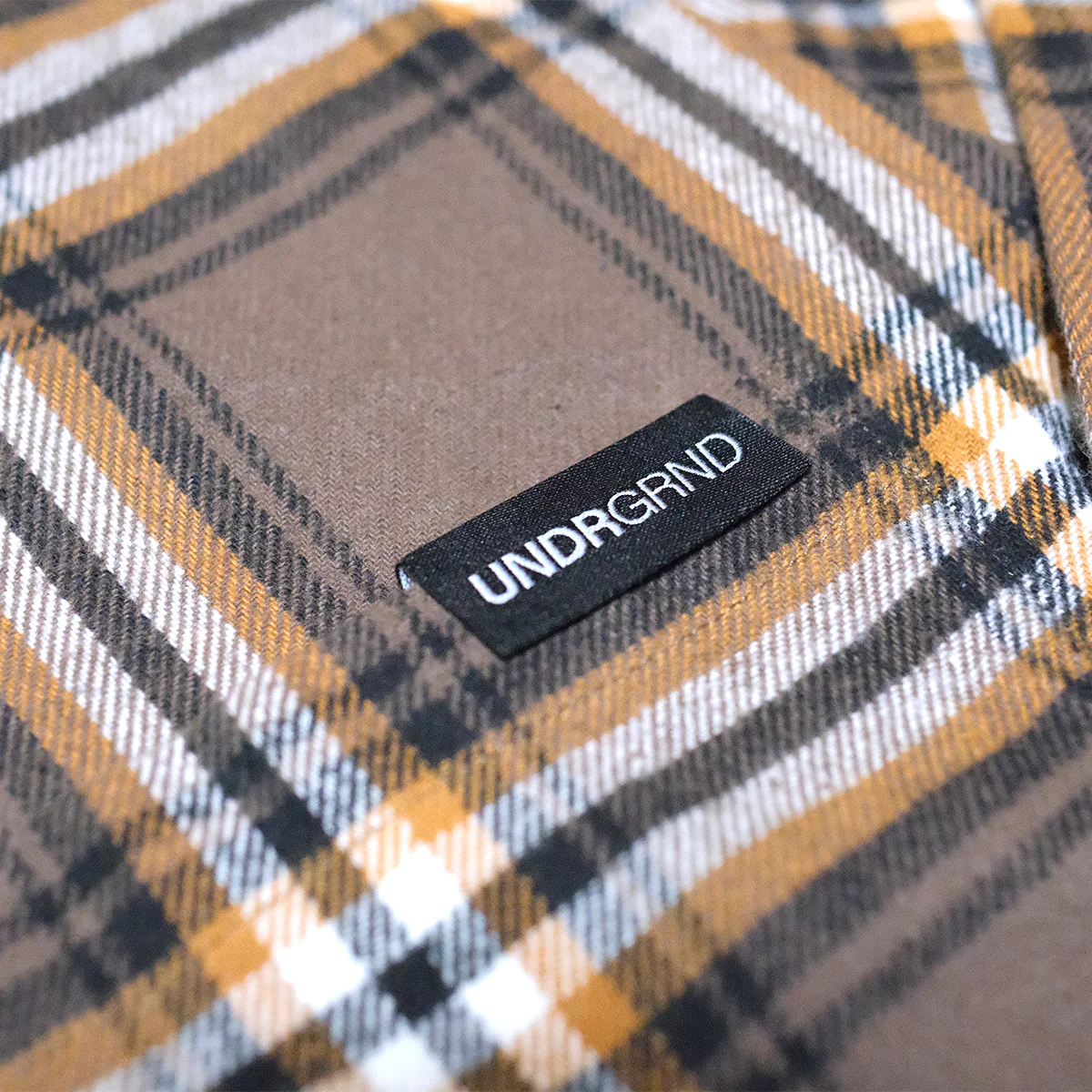 Underground Worker Flannel - Brown - Image 2