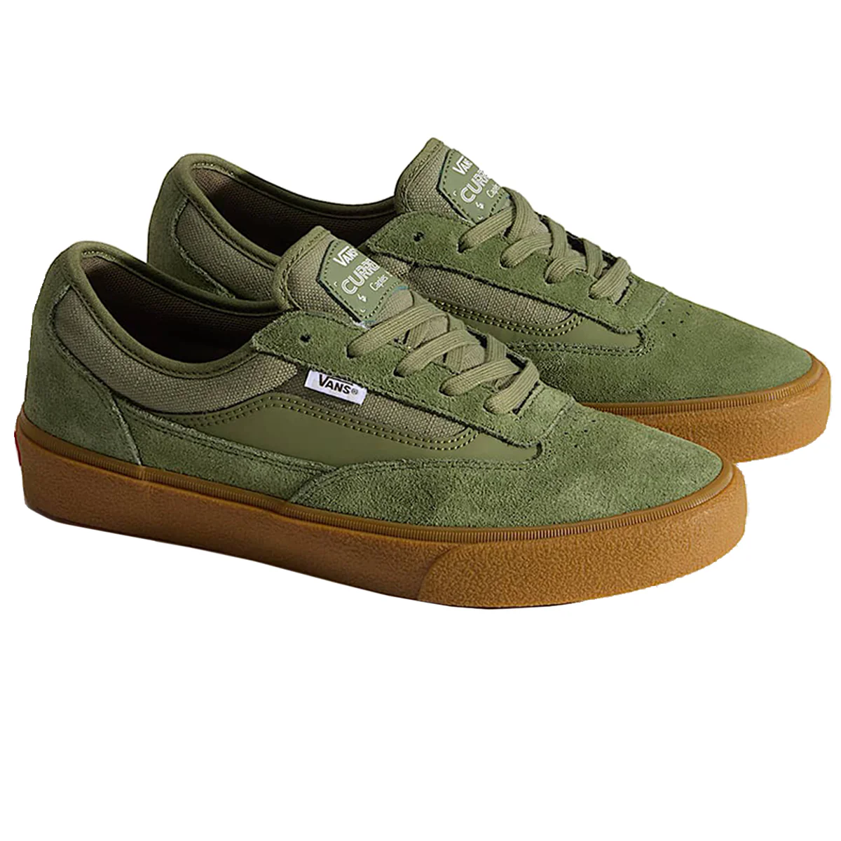 Vans Skate Curren Caples - Green/Gum - Image 2