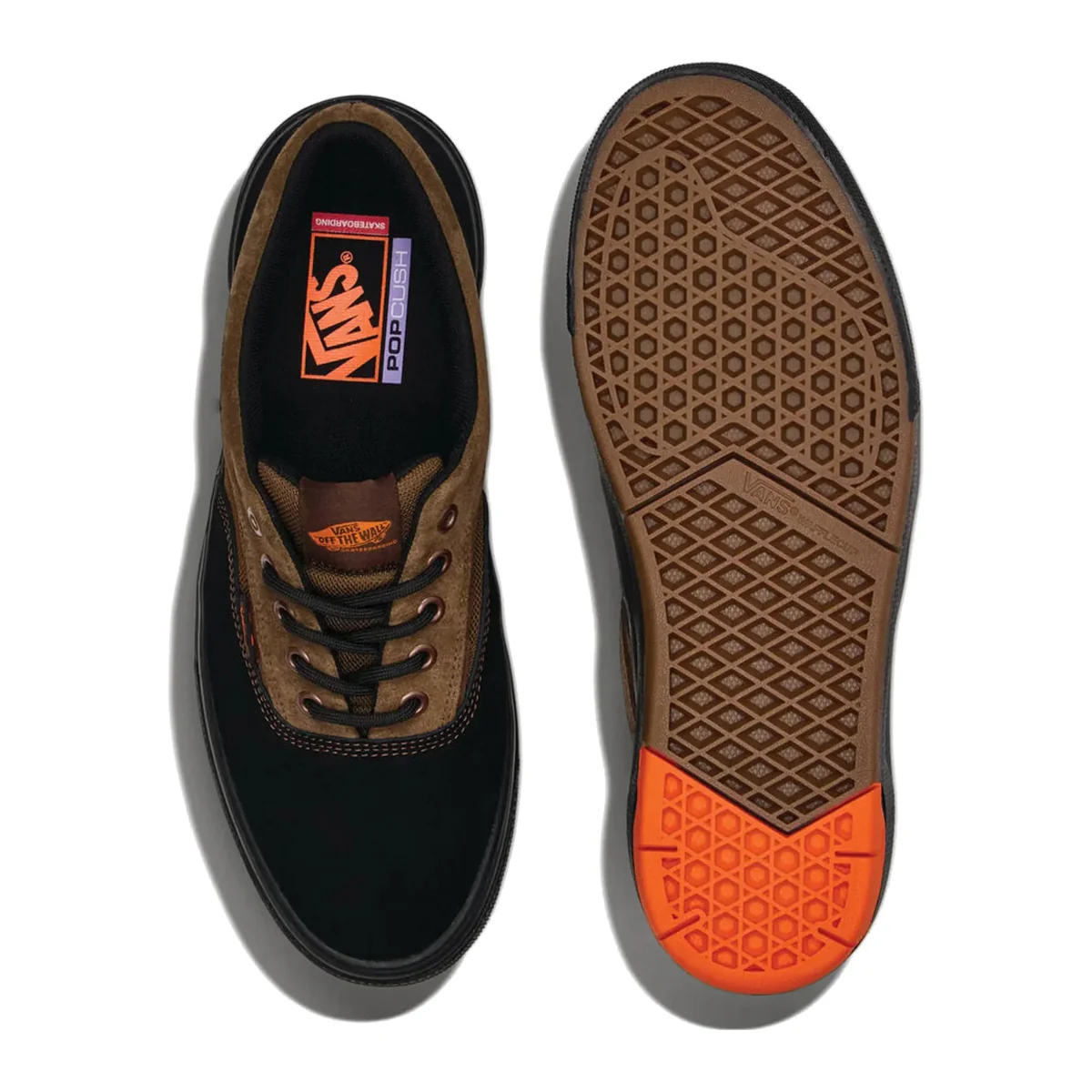 Vans Skate Era Wafflecup - Black/Brown - Image 4