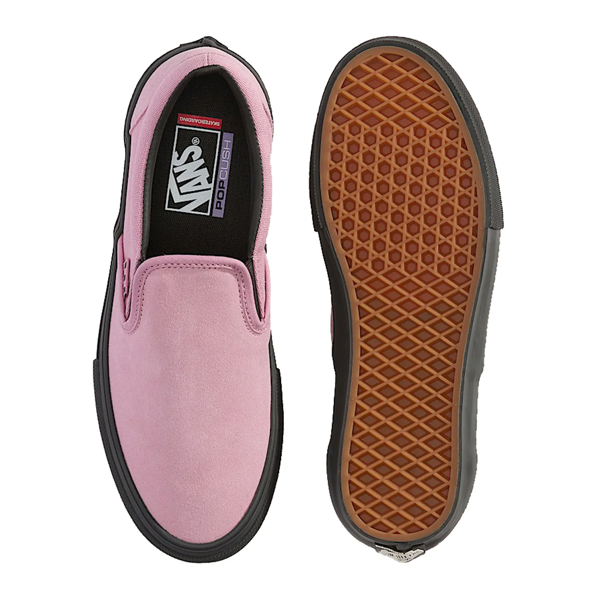 Vans Skate Slip-On - Pink/Black - Image 4